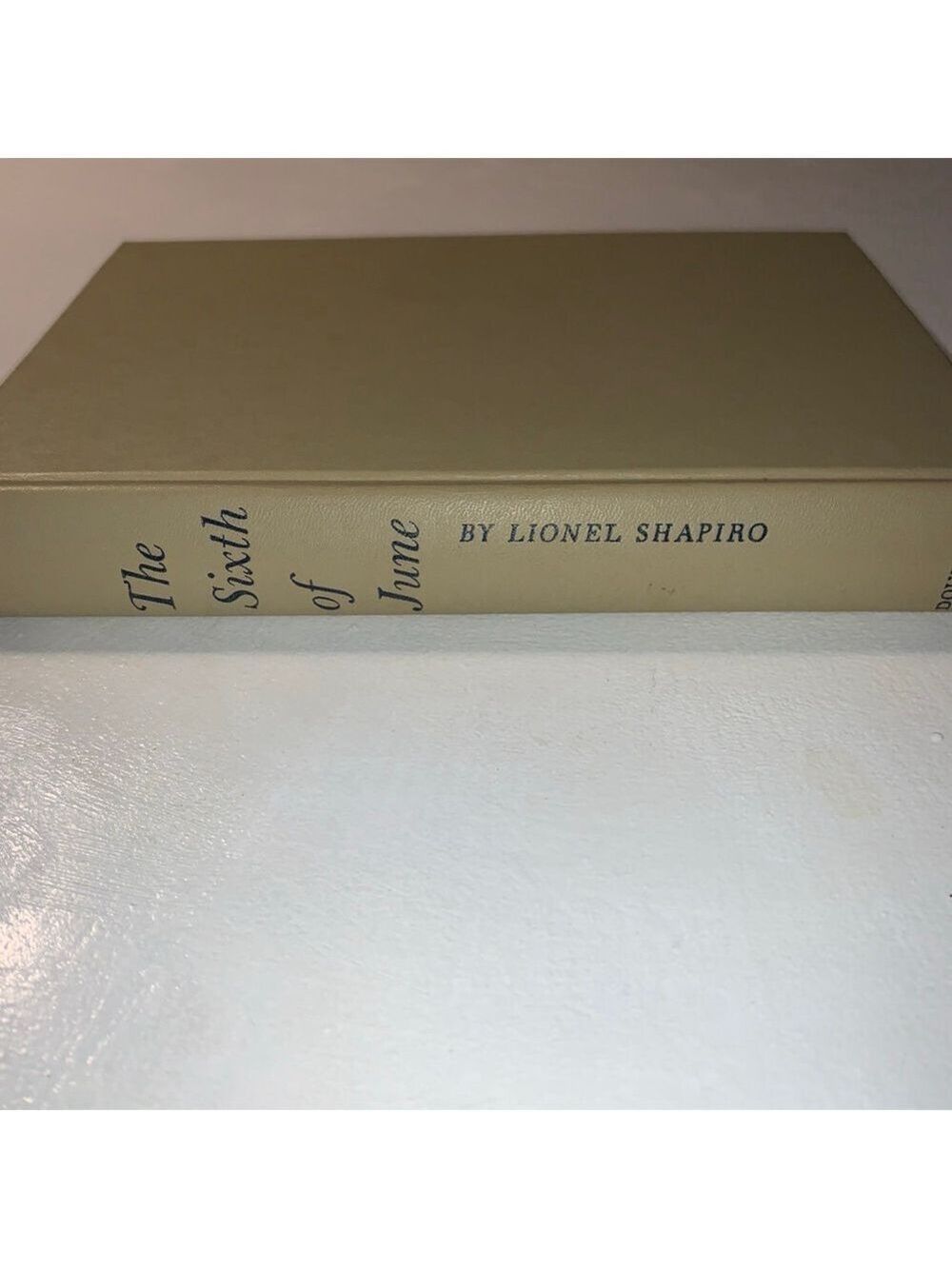 Unbranded Beige Coffee Table Book The Sixth of June One Size